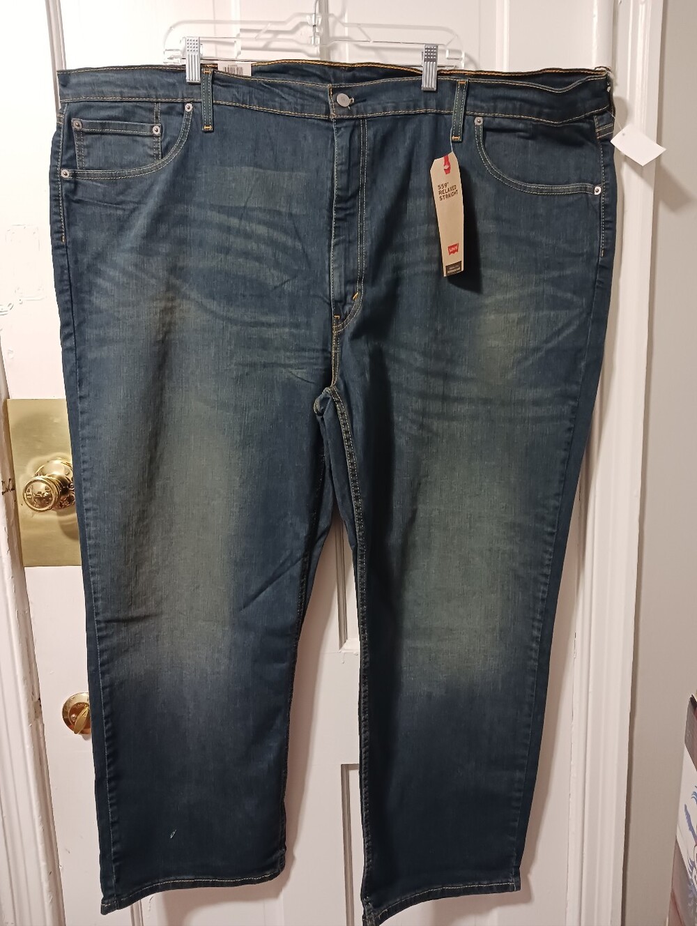 Levi's 559 Men's Relaxed Straight Flex Jean 52x30 * Irregular New